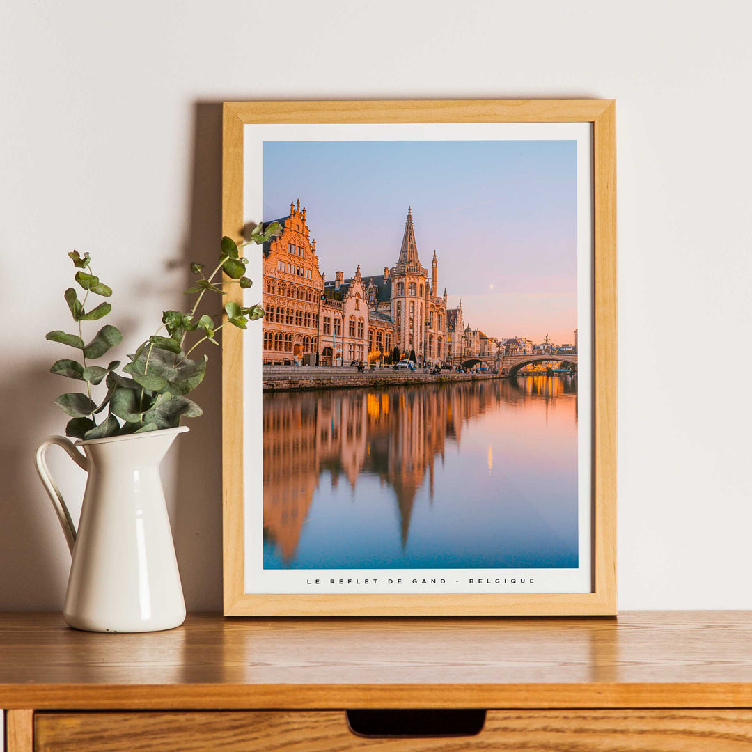Le reflet de Gand - Belgique