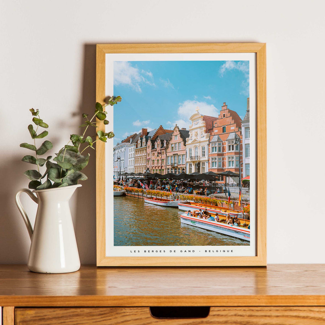 Les berges de Gand - Belgique