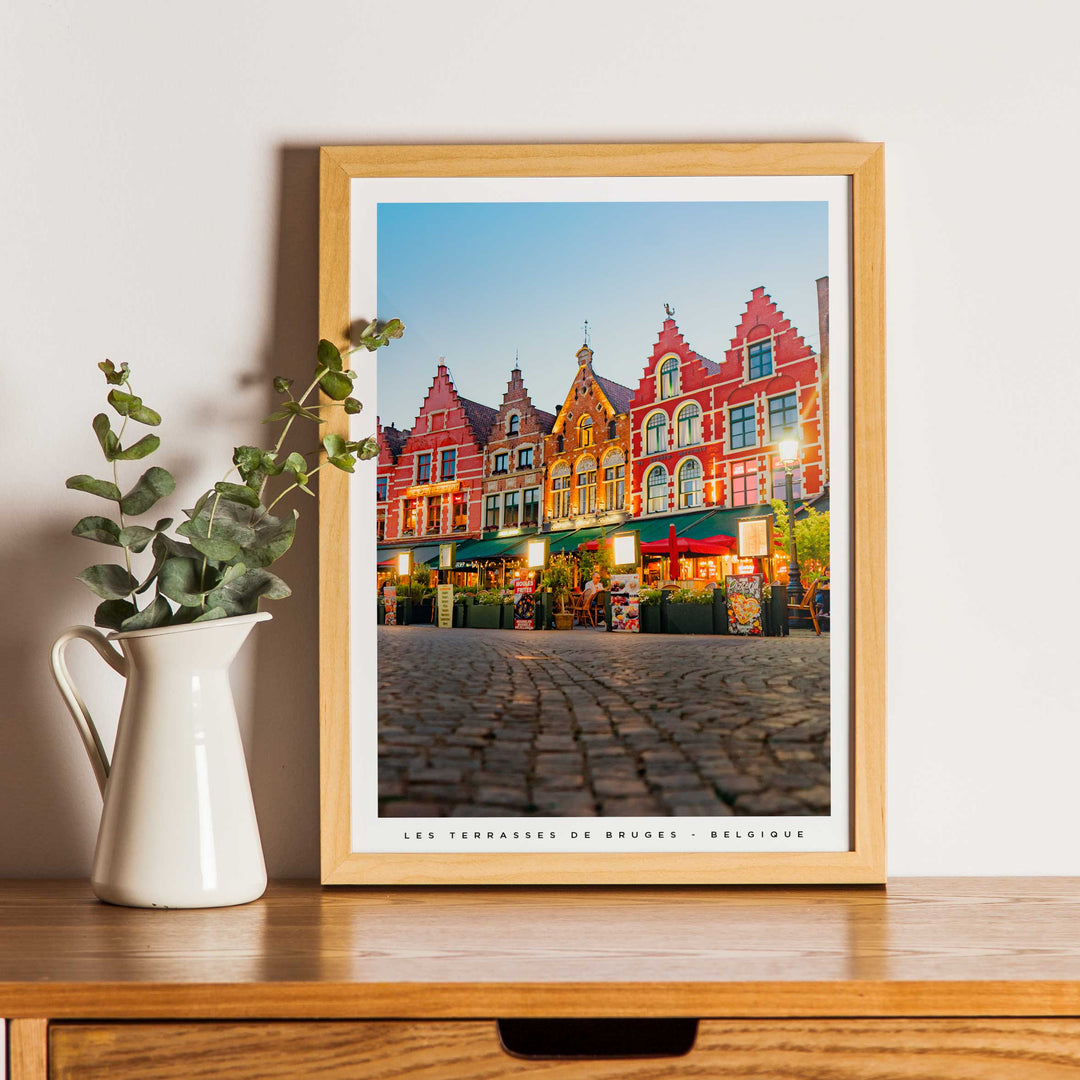 Les terrasses de Bruges - Belgique