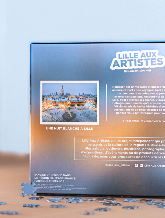 Lille sous la neige - Puzzle