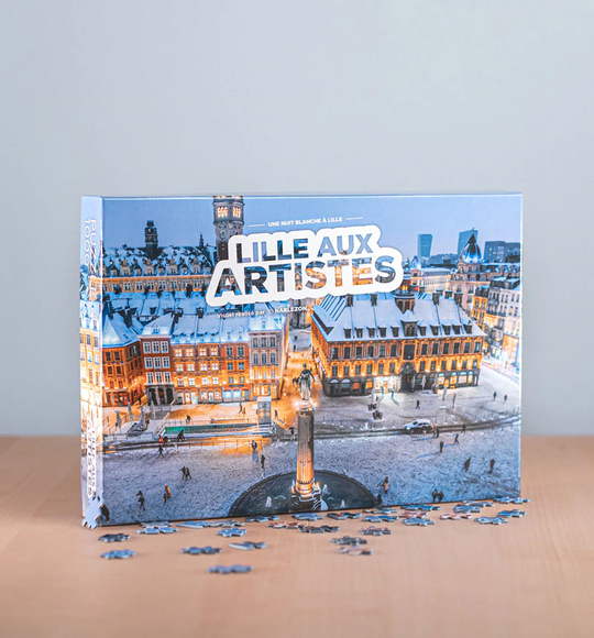 Lille sous la neige - Puzzle